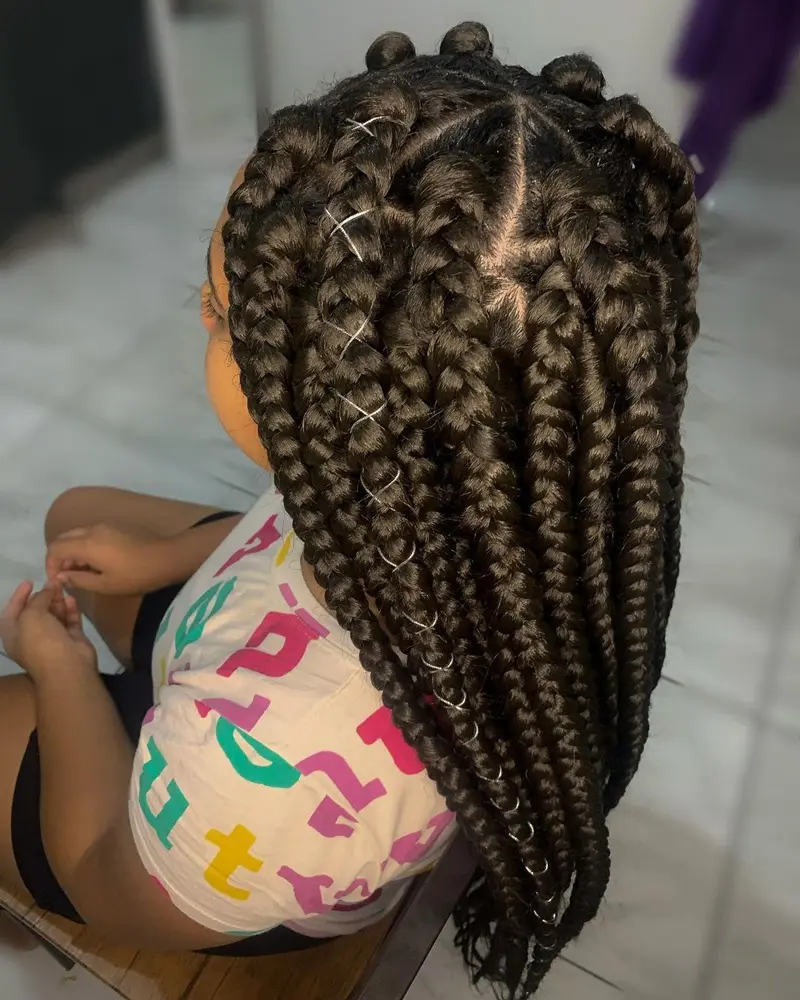 Chunky Box Braids