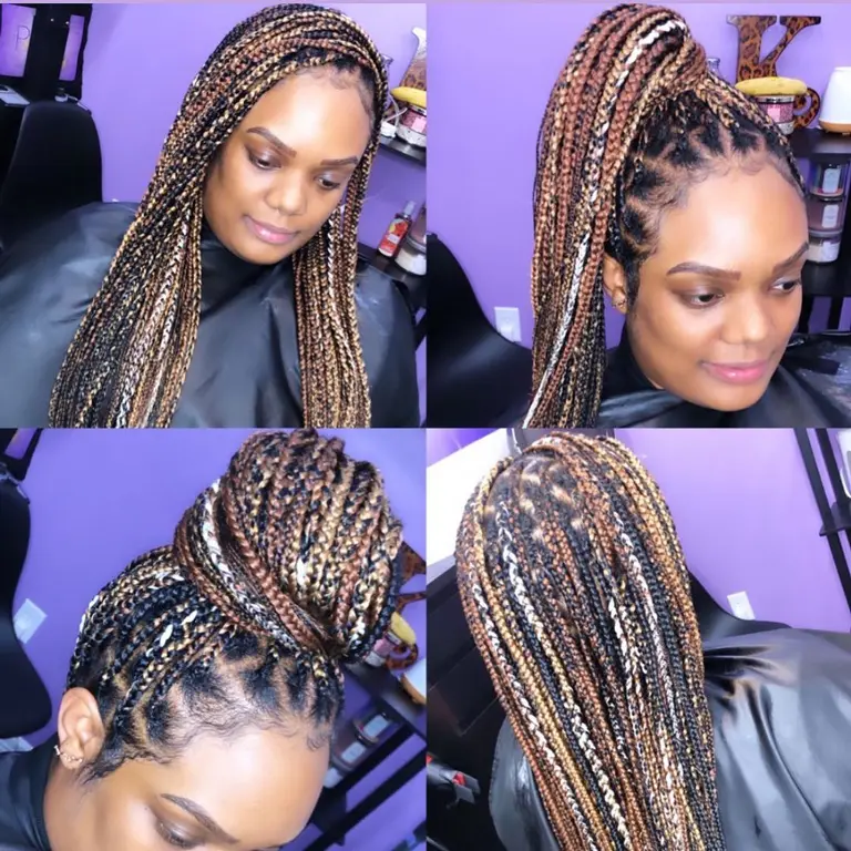 Crochet Knotless Box Braid