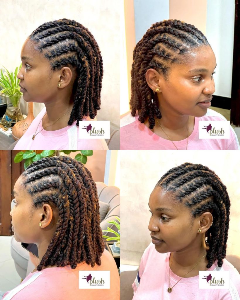 Flat Twists for Natural Hair